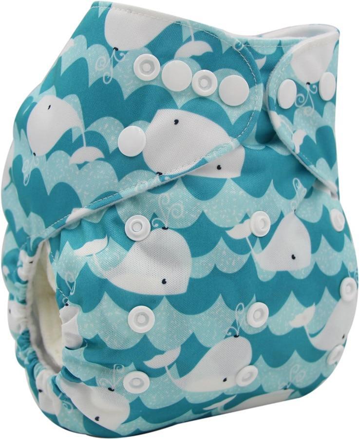 Elegante Pañal de Tela Pocket Impreso para Bebés Modrn