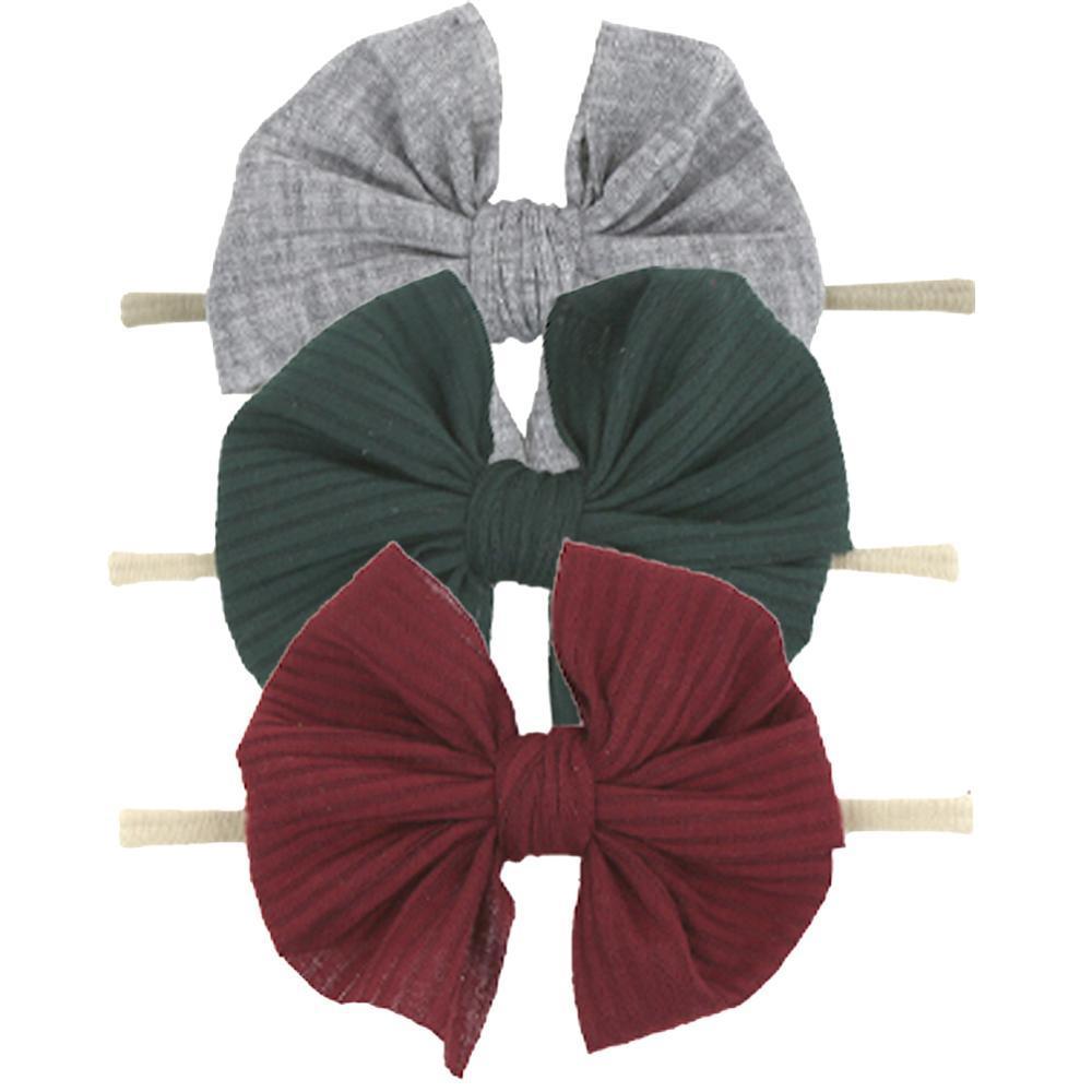 Ensemble de Turbans et Bandeaux Élégants pour Filles - 3 Pièces
