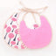 Double-Deck Infant Bibs - Stylish Cotton Linen for Toddlers