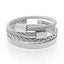 Luxury Modern Roman Style Stainless Steel Bracelet for Men