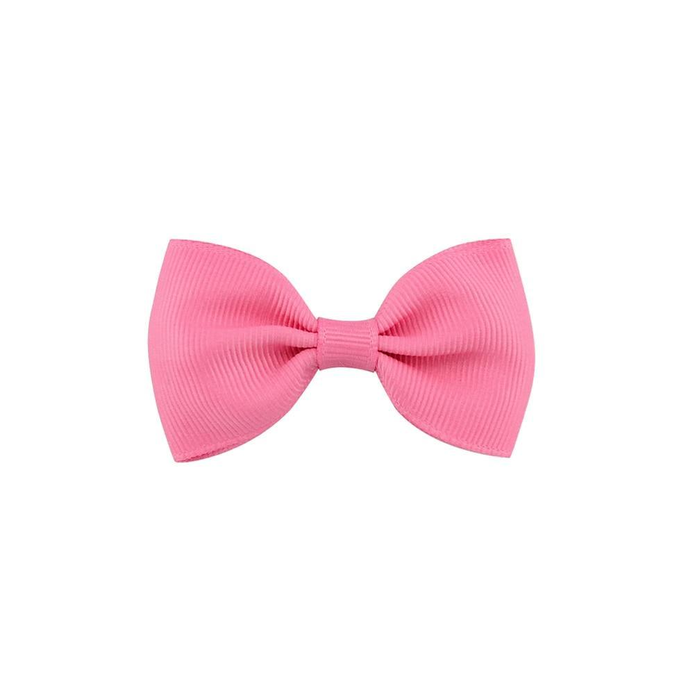Pinzas para el cabello en mini lazo colorido - Set de 25 para niñas