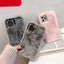 Fashion Plush Leopard Phone Case for iPhone Models