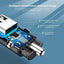 Chargeur de voiture Mini Blanc Quick Charge 3.0 - Adaptateur USB à charge rapide