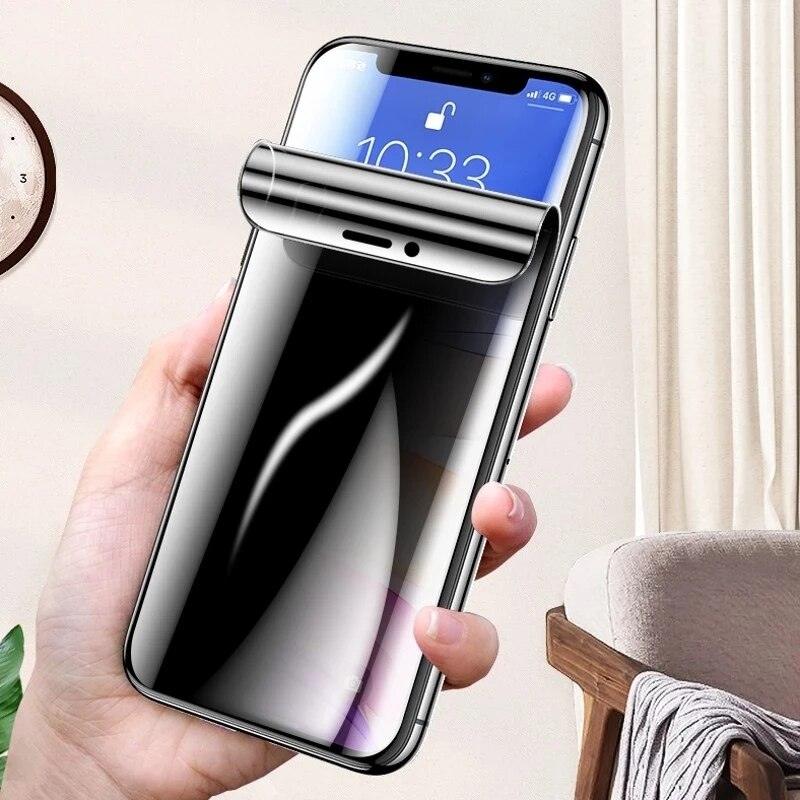 Protecteur d'écran de confidentialité 3 pièces pour modèles d'iPhone