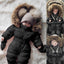 Premium Hooded Snowsuit for Infants - Warm & Stylish