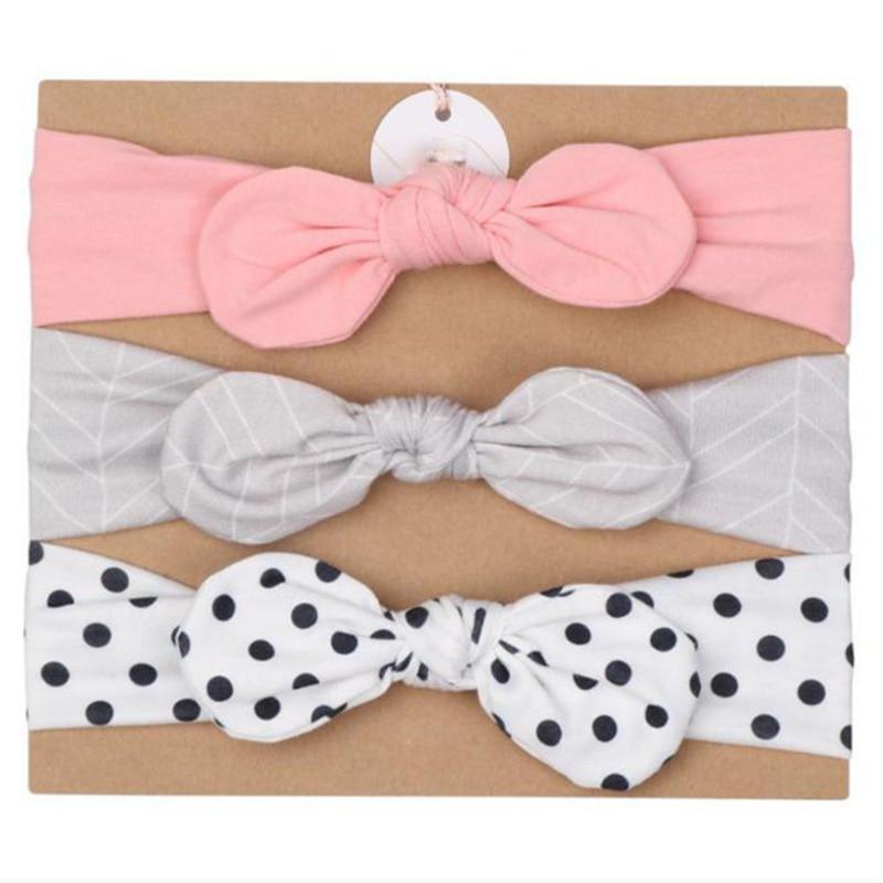 Modern Mother & Daughter Rabbit Ears Bow Hair Bands