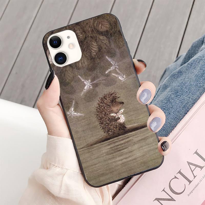 Bright Hedgehog In The Fog Phone Case for iPhone