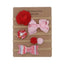 Ensemble de bandeaux floraux faits main pour bébé - Accessoires capillaires doux