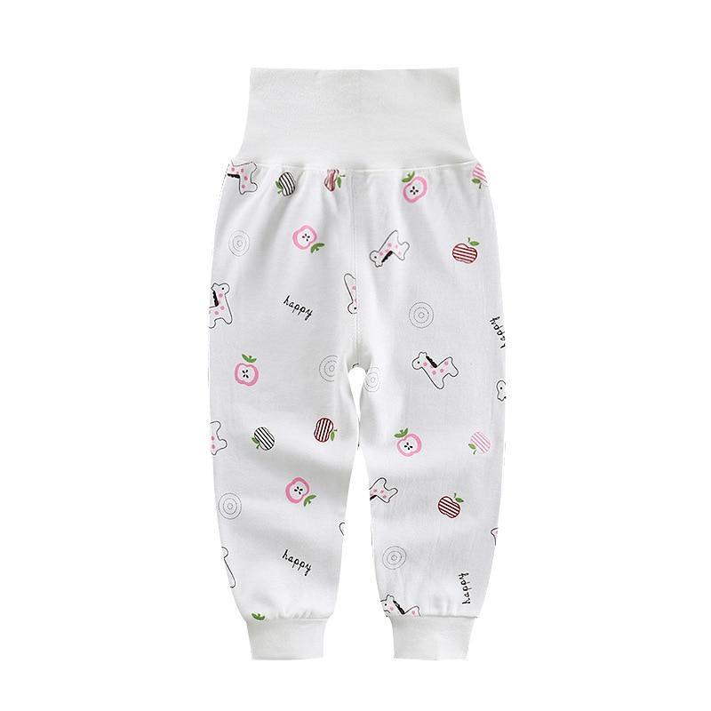 Premium Cotton High Waist Baby Leggings for Newborns