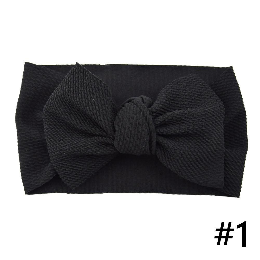 Diadema Grande con Lazo para Niñas - Accesorio de Cabello Ajustable