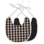 Double-Deck Infant Bibs - Stylish Cotton Linen for Toddlers