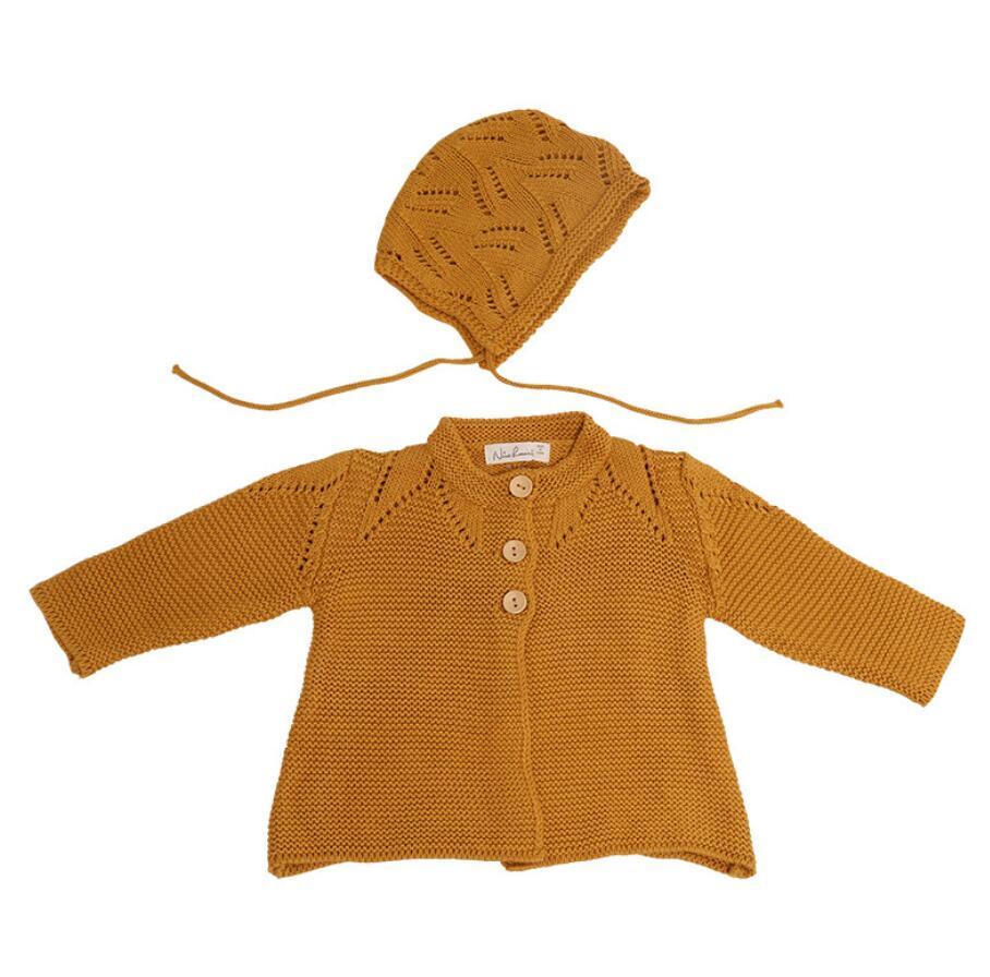 Combinaison Tricotée de Style Rétro pour Fille Bébé