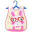 Bavoirs imperméables ajustables à imprimé animal pour enfants