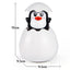 Juguete de baño de spray de agua en forma de huevo de pato pingüino para niños