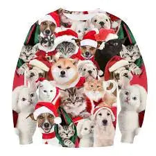 Sweatshirts de Noël pour hommes festifs