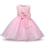 Luxury Handmade Pink Dress for Baby Girls' First Birthday