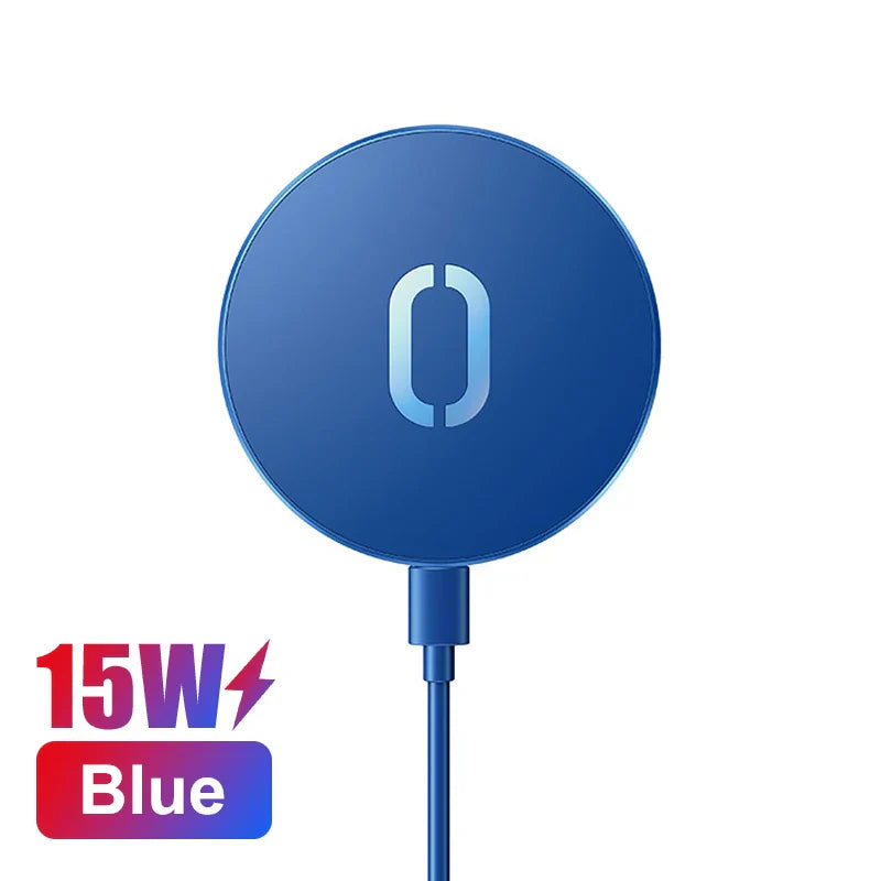 Magnetic Wireless Charging For iPhone 12 Pro Max Mini 15W Fast Charger For iPhone 11 XS X Wireless Charger - Korvel