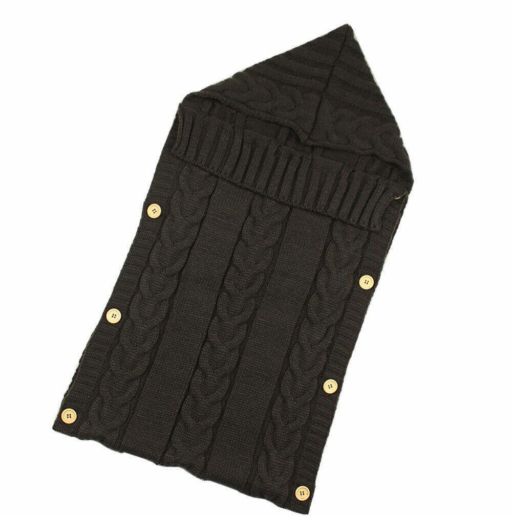 Premium Knitted Baby Swaddle Blanket for Comfort and Warmth