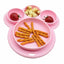 Kids Bear Paw Silicone Feeding Plate - Safe & Fun Tableware