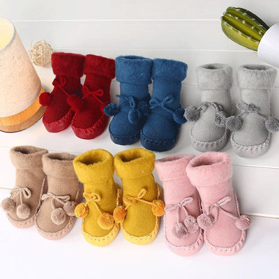 Warm Baby Shoes for Newborns - Anti-Slip, Comfortable Design