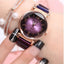 Luxury Gradient Dial Women's Watch with Milan Strap