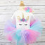Vestido Moderno de Unicornio para Celebraciones del Primer Cumpleaños