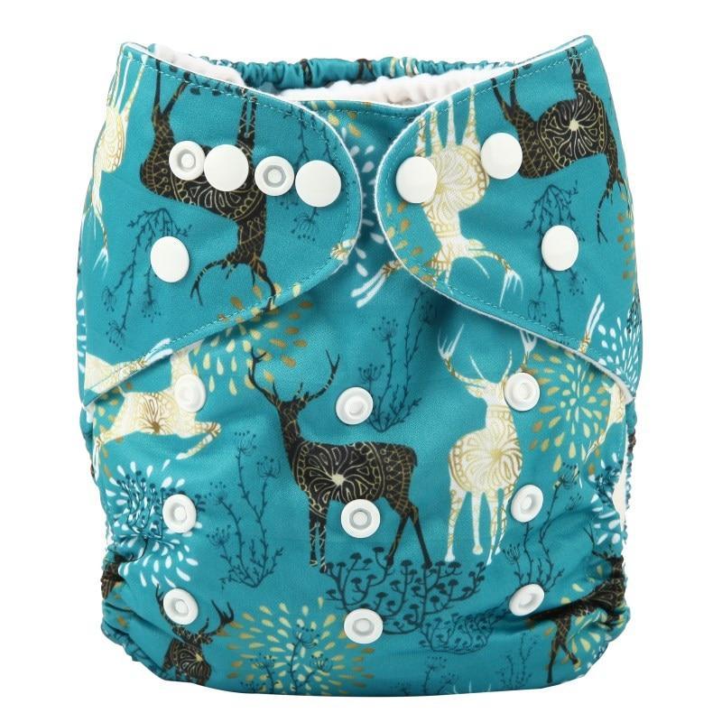 Elegante Pañal de Tela Pocket Impreso para Bebés Modrn