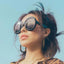 Luxury Round Oversized Vintage Sunglasses for Women