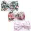 Conjunto de 3 Diademas de Lujo Hechas a Mano para Niñas con Lazos Grandes