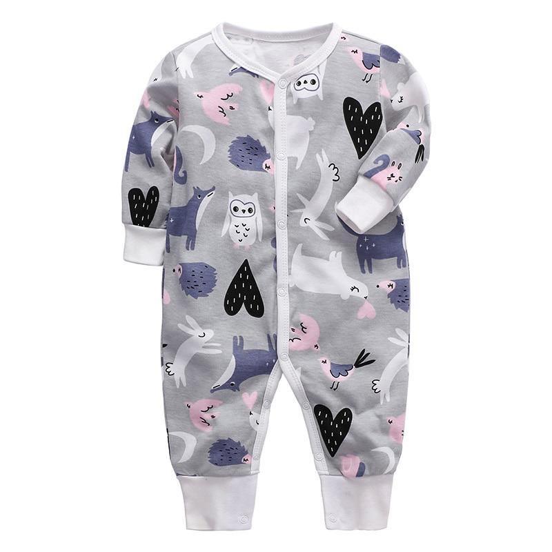 Jumpsuit pour bébé en coton 100 % premium pour nouveau-nés et nourrissons