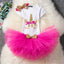 Vestido Moderno de Unicornio para Celebraciones del Primer Cumpleaños