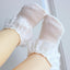 Calcetines para Niña con Lazos de Encaje y Flores