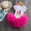 Vestido Moderno de Unicornio para Celebraciones del Primer Cumpleaños