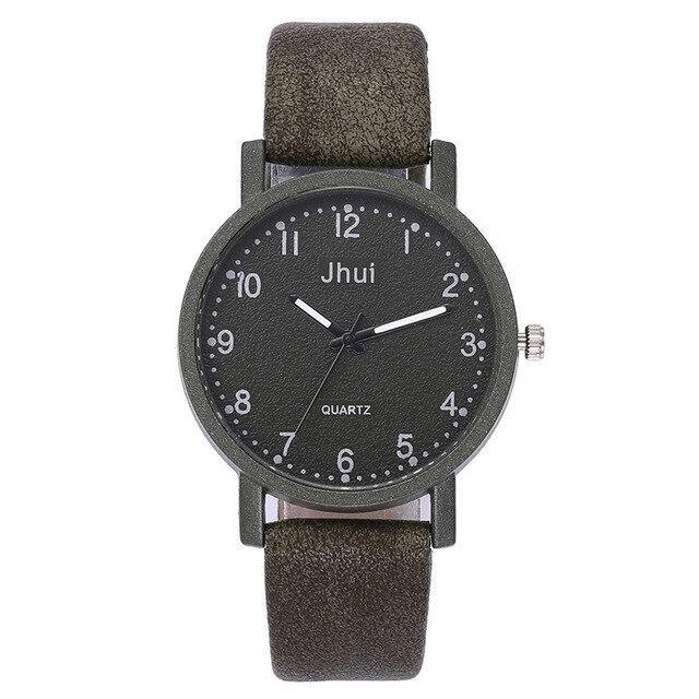 Montre en cuir élégante pour femmes
