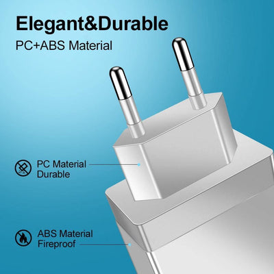 Quick Charge 3.0 USB Wall Charger for Phones and Tablets