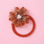 Elegant Handmade Baby Girl Hair Band with Rhinestone Crown - Perfect for Infants - Korvel