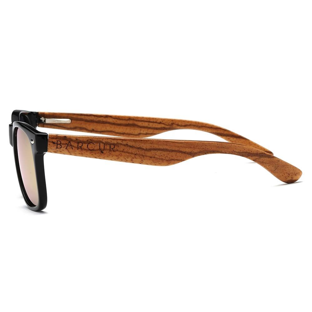 Gafas de sol de bambú polarizadas hechas a mano de lujo