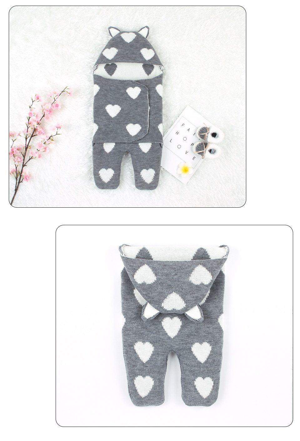 Premium Knitted Baby Sleeping Bags for Winter Comfort