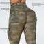 Pantalones de Yoga de Camuflaje con Bolsillos para Mujeres