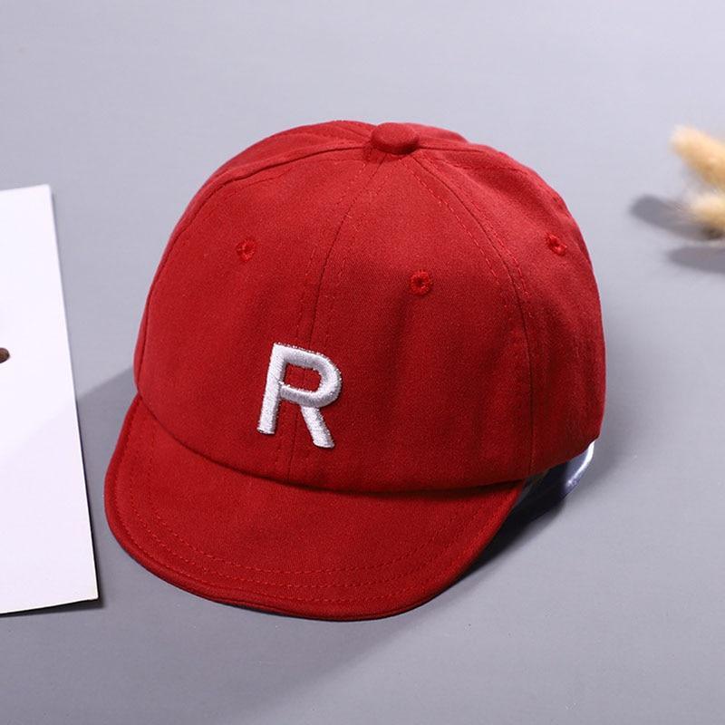 Casquettes de baseball en coton ajustables pour bébés et enfants