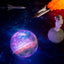 STEVVEX 3D Print Star Moon Colorful Lamp - Touch Control Night Light
