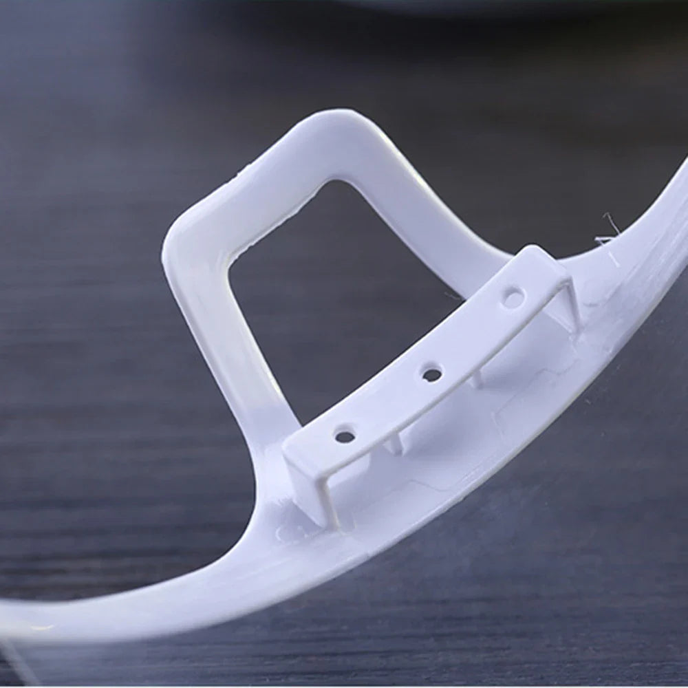 Transparent Catering Mask Anti Fog Catering Food Hotel Plastic Kitchen Restaurant Smile Mouth Masks - Korvel