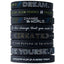 Bracelet en silicone Motivation - Bracelet unique pour hommes