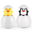Juguete de baño interactivo de pingüino para niños - Divertido rociador de agua