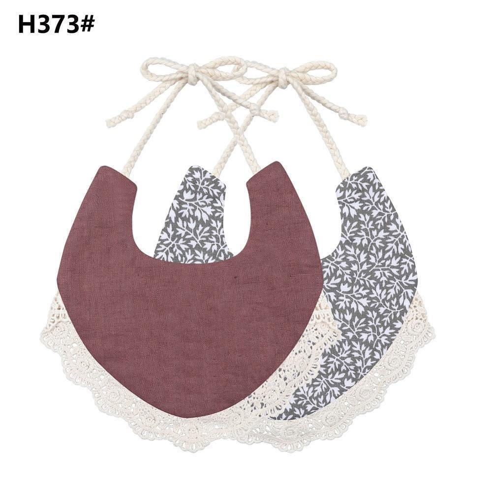 Bavoirs Floraux de Luxe Faits Main - 100 % Coton et Imperméables