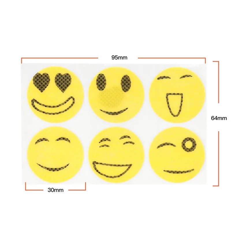300Pcs Mosquito Repellent Patches Stickers Natural Non Toxic Pure Essential Oil Camping Travel Children Adult Repellent Stickers - Korvel