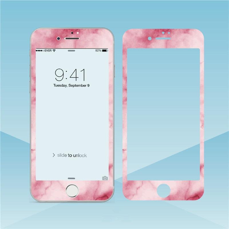 Premium Cartoon Tempered Glass Screen Protector for iPhone