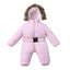 Premium Hooded Snowsuit for Infants - Warm & Stylish