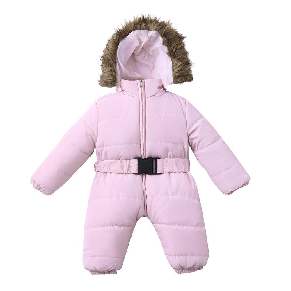 Premium Hooded Snowsuit for Infants - Warm & Stylish