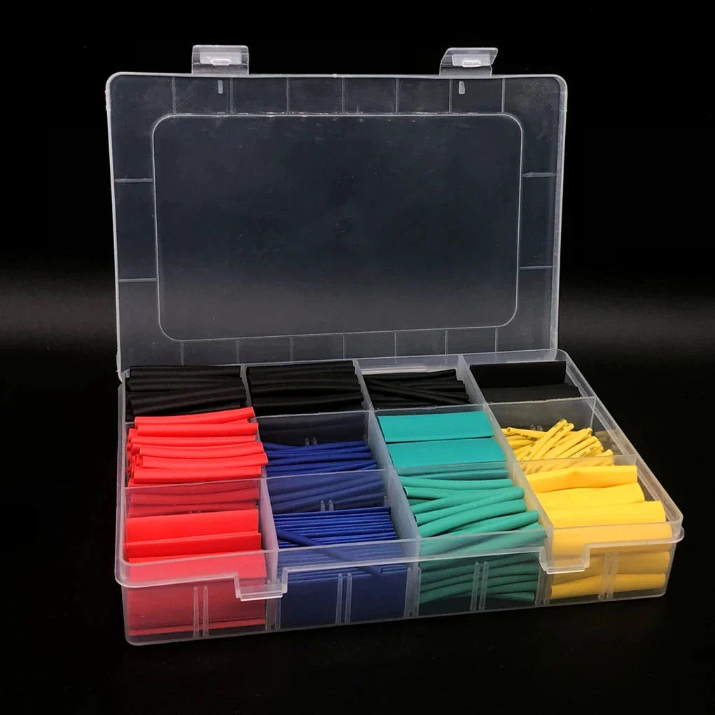 Kit de Tubes Thermorétractables - 127-750pcs Isolation Thermorésistante